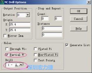 轉(zhuǎn)完Gerber后，接著還需轉(zhuǎn)鉆孔，通孔和盲、埋孔的轉(zhuǎn)法有所不同，轉(zhuǎn)通孔只須點(diǎn)擊Add，在彈出的窗口Document Name輸入文件名