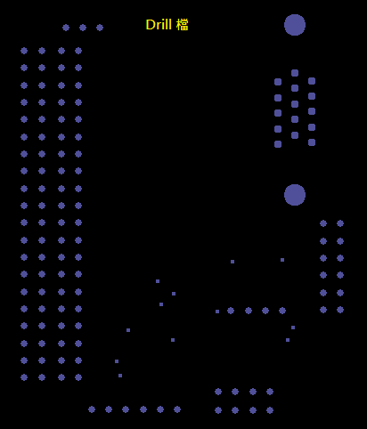 產(chǎn)生Drill File及 Map File 的Gerber 檔案，此會(huì)產(chǎn)生描述此PCB所用到的鉆孔的孔徑尺寸及鉆孔的座標(biāo)資訊。